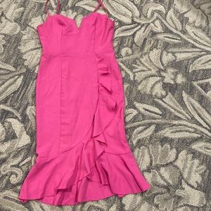 Shop impressions Pink cocktail dress. Super cute!!!